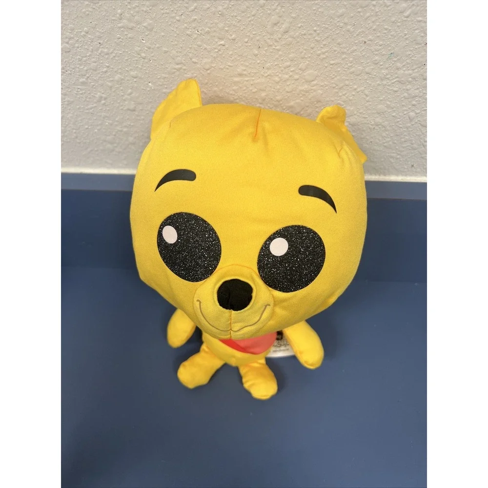 Disney Doorables Puffables Plush‎ Winnie The Pooh 10-inch Stuffed Toy Tags EUC